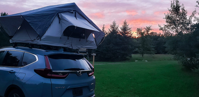 Load image into Gallery viewer, Enthuze 2-Person Rooftop Tent with Aluminum Frame &amp; Waterproof Coating
