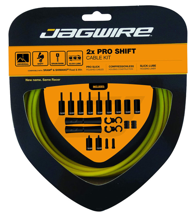 Load image into Gallery viewer, Jagwire PCK507 JGC507 Pro Shift Cable Kit, Yellow - RACKTRENDZ
