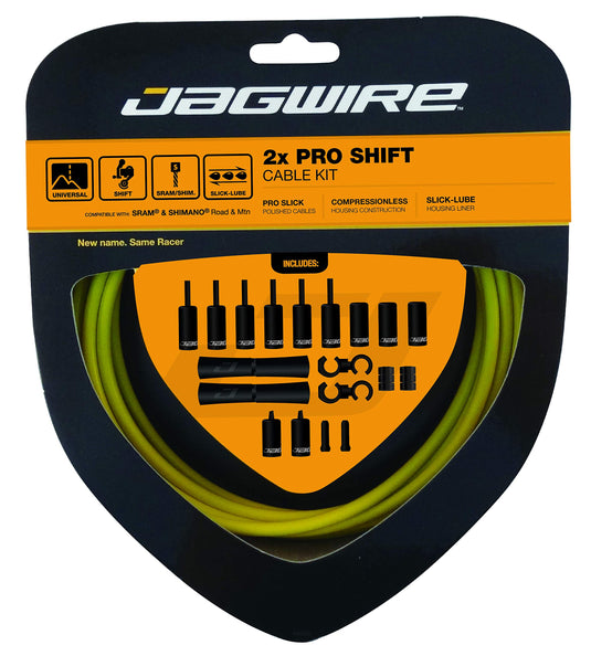 Jagwire PCK507 JGC507 Pro Shift Cable Kit, Yellow - RACKTRENDZ