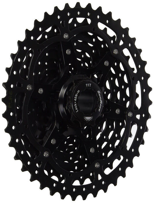 SunRace Cassette Noir 10 Vitesses 11–42 Dents - RACKTRENDZ