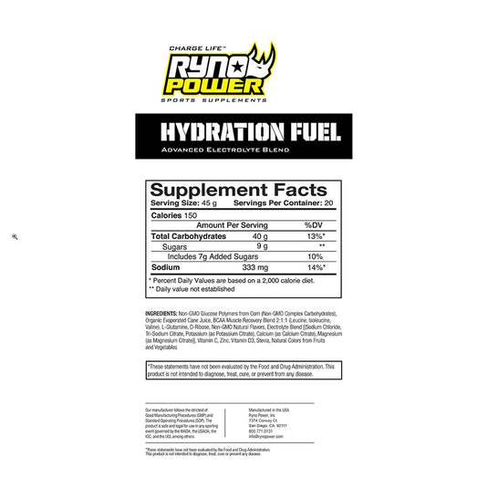 Hydration Fuel