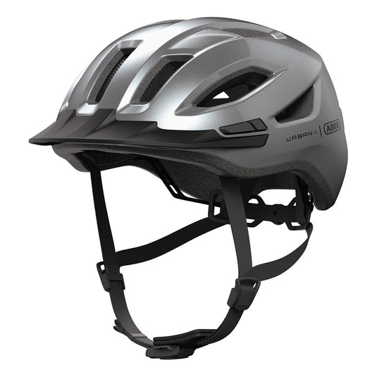 Abus, Urban-I 4.0, Helmet, S, 51 - 55cm, Graphite Silver