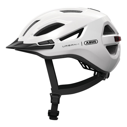 Abus, Urban-I 4.0, Helmet, M, 54 - 58cm, Shiny White