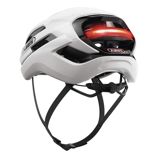Abus, Taipan LED, Helmet, M, 54 - 58cm, Shiny White