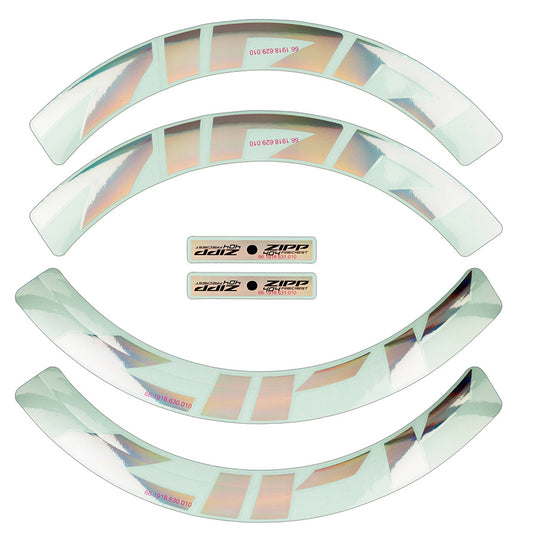 Zipp 404 Silver Foil Decal Kit