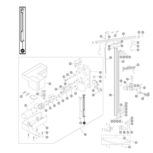 Park Tool 2129.2 Carriage Bearing right