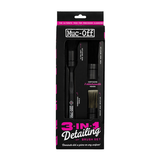 Muc-Off 3-in-1 Detailing Brush Set