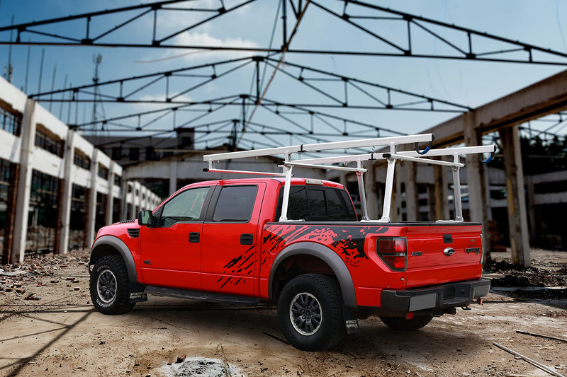 Chargez l'image dans la visionneuse de la galerie, Enthuze Universal Over-Cab Truck Rack - 800 lbs Capacity
