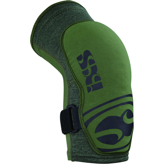 ixs Unisex Carve Evo+ Breathable Moisture-Wicking Padded Protective Elbow Guard, Elbow Protector, Elbow Sleeve, Elbow Pads Women & Men, Mountain Bike Pads, (Olive, XS) - RACKTRENDZ