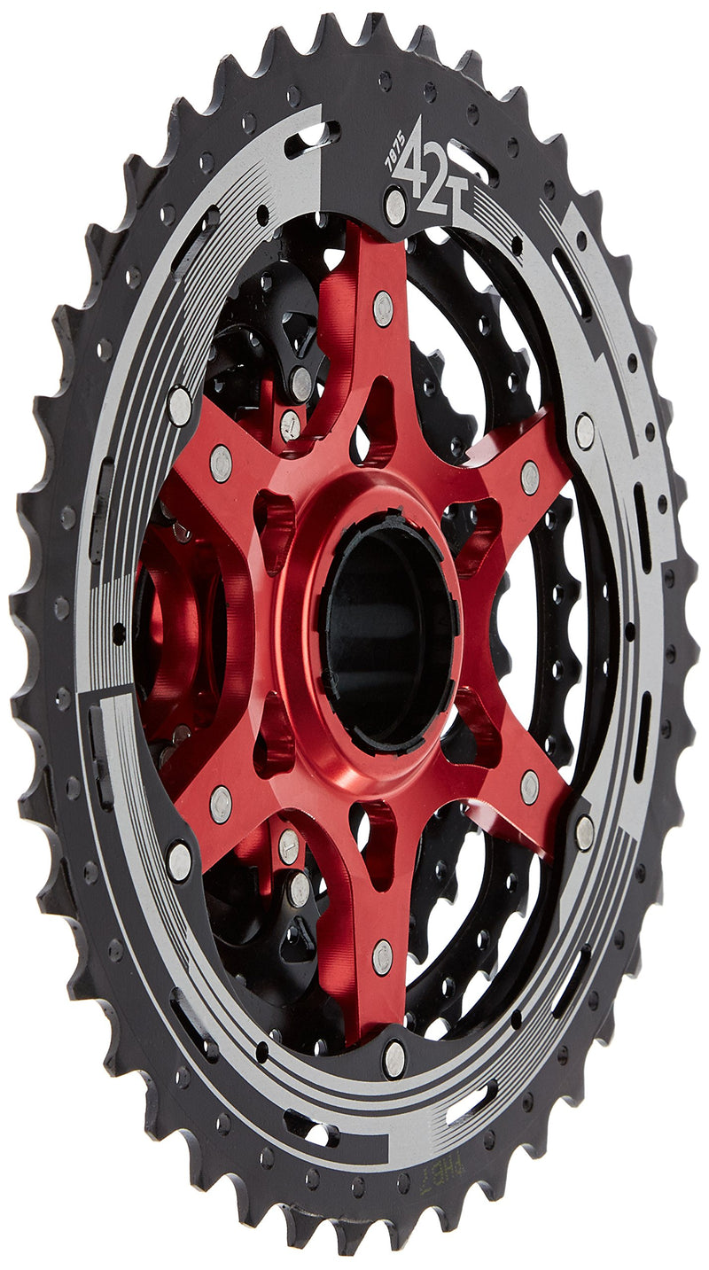 Chargez l&#39;image dans la visionneuse de la galerie, Sunrace MX3 10 Speed Bike Cassette - Black - 11-42T - RACKTRENDZ
