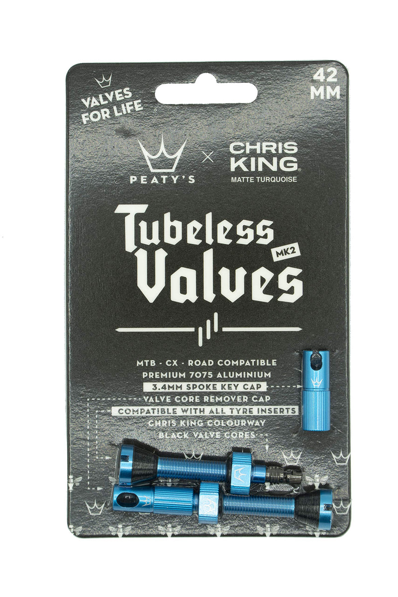 Load image into Gallery viewer, Chris King Peaty´s Tubeless Valves 42 mm - RACKTRENDZ
