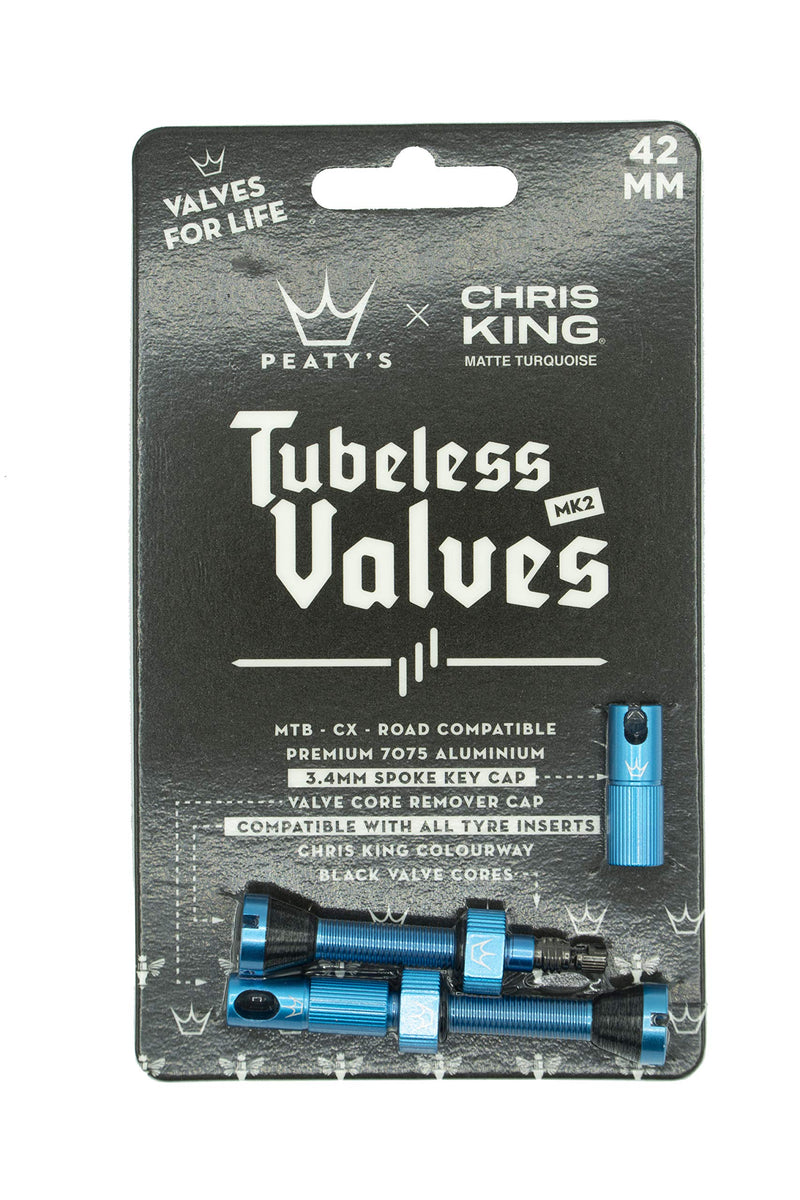 Chargez l&#39;image dans la visionneuse de la galerie, Chris King Peaty´s Tubeless Valves 42 mm - RACKTRENDZ
