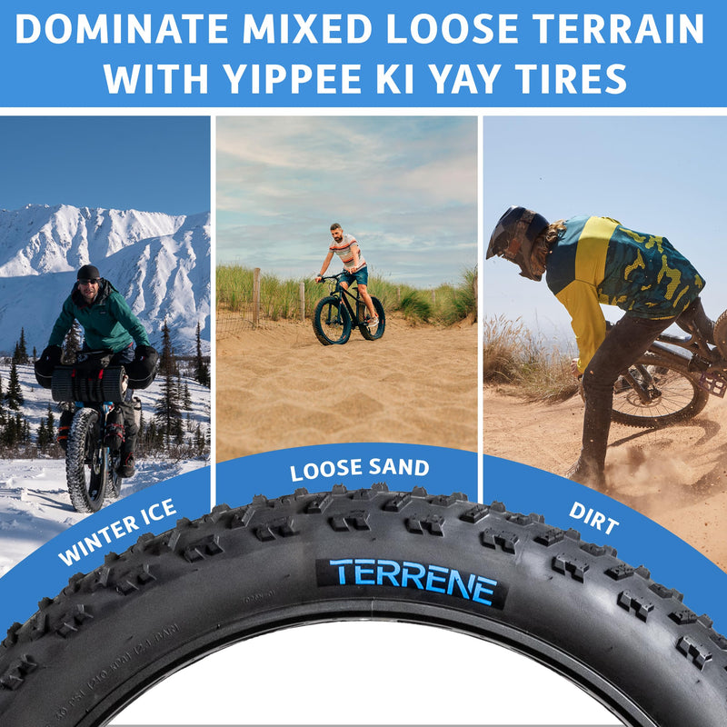 Load image into Gallery viewer, YKY 27.5x4.3 POCKET 120TPI BLK
