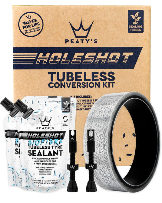 Peaty's Holeshot Tubeless Conversion Kit, XC, 25mm - RACKTRENDZ