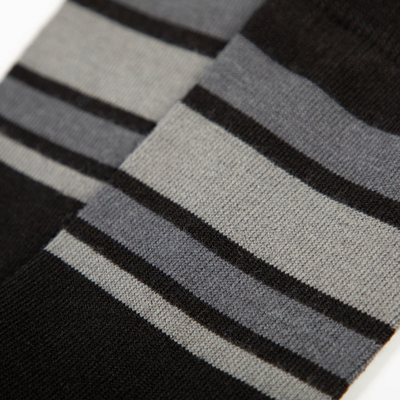 Chargez l&#39;image dans la visionneuse de la galerie, Endura BaaBaa Merino Stripe Cycling Sock Matte Black, L/XL - RACKTRENDZ
