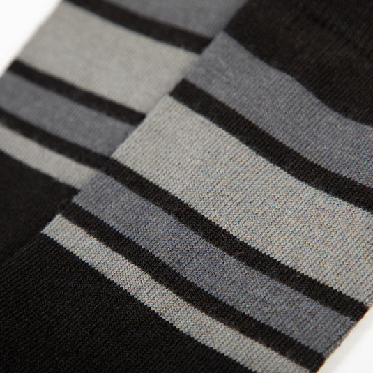 Endura BaaBaa Merino Stripe Cycling Sock Matte Black, L/XL - RACKTRENDZ