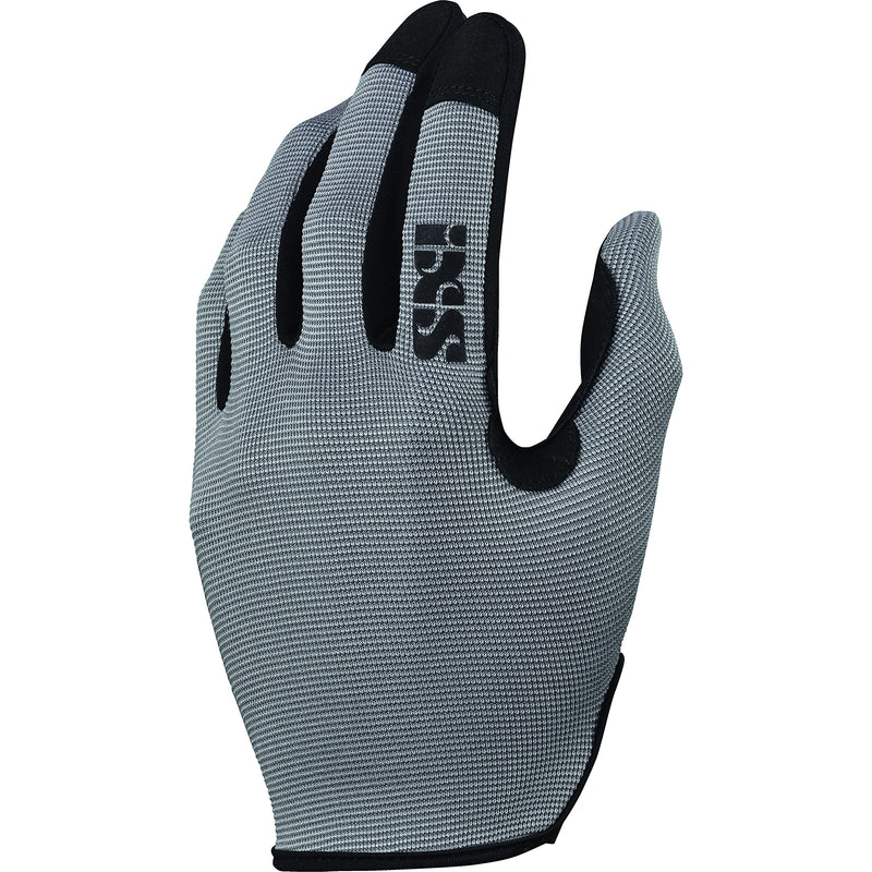 Load image into Gallery viewer, IXS Unisex Carve Digger Gloves - Silicone Grippers and Slip on Design with Touchscreen/Biking/Hiking Compatible (Graphite S) - RACKTRENDZ
