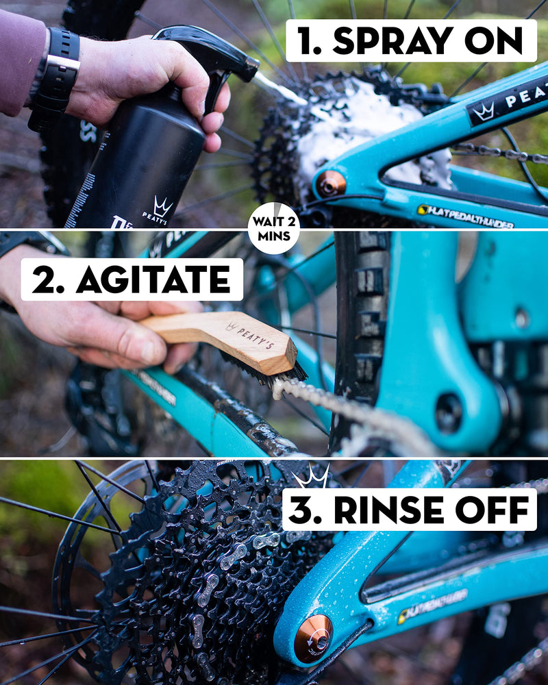 Chargez l&#39;image dans la visionneuse de la galerie, Peaty&#39;s Bicycle Foaming Drivetrain Degreaser, 1 Liter - RACKTRENDZ
