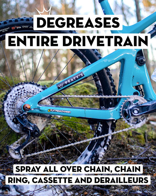 Peaty's Bicycle Foaming Drivetrain Degreaser, 500mL - RACKTRENDZ