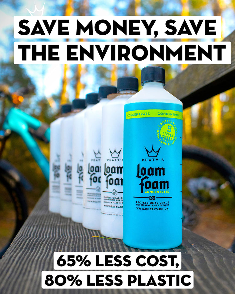 Chargez l&#39;image dans la visionneuse de la galerie, Peaty&#39;s Loam Foam Concentrate Professional Grade Bike Cleaner, 1L/ 34 oz. - RACKTRENDZ
