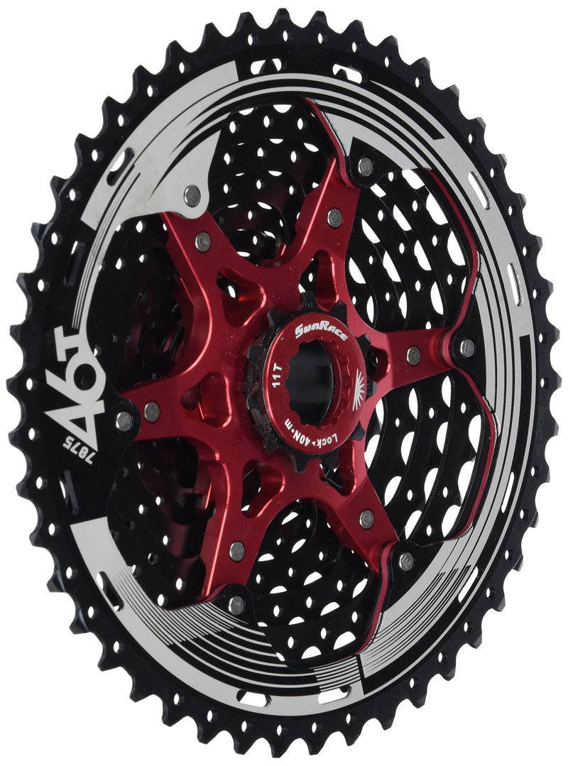 Chargez l&#39;image dans la visionneuse de la galerie, Sunrace MX8 11 Speed Cassette - 11-46T Black by SunRace - RACKTRENDZ
