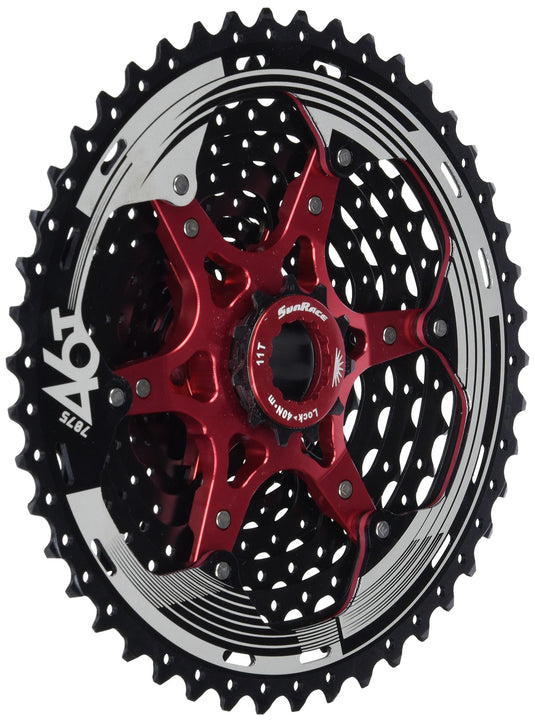 Sunrace MX8 11 Speed Cassette - 11-46T Black by SunRace - RACKTRENDZ