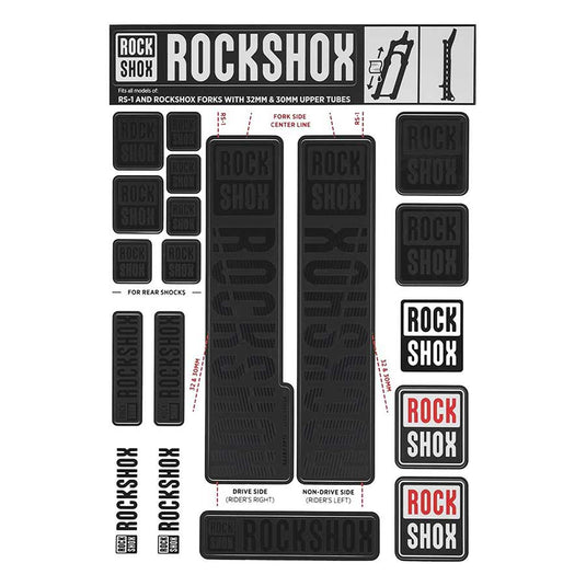 30/32mm Decal Kit