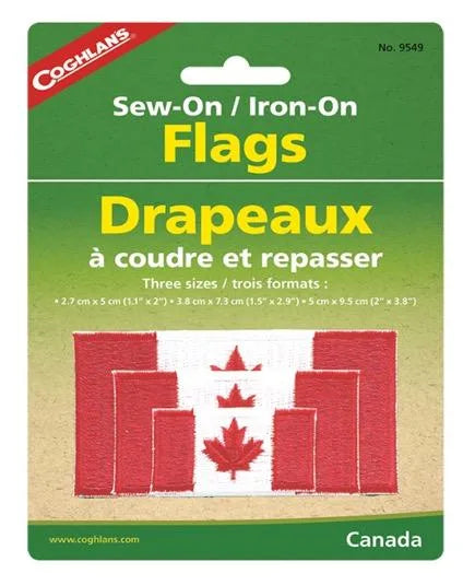 9549 - COGHLANS - DRAPEAUX À COUDRE (CANADA) CUP : 056389095472