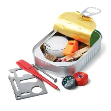 9850 - COGHLANS - KIT DE SURVIE EN BOÎTE UPC : 056389098503