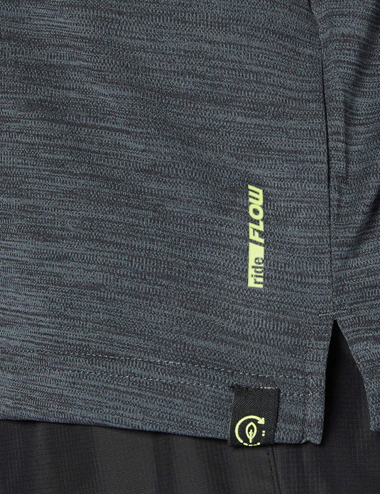 IXS Flow X Long Sleeve Jersey Graphit-Solid Black L - RACKTRENDZ