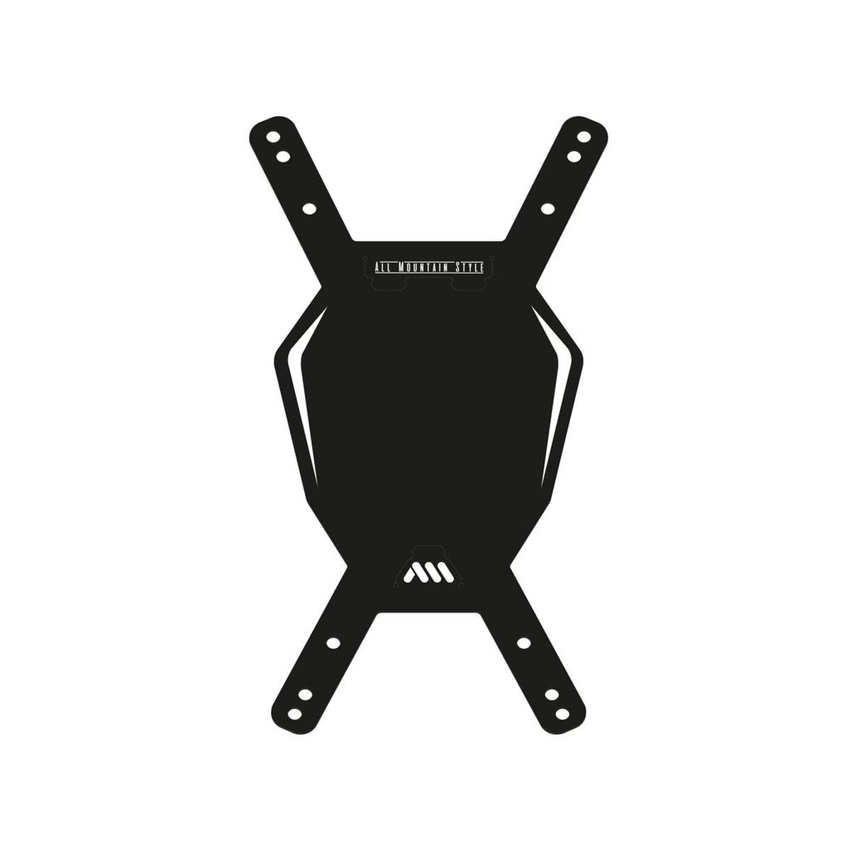 NUMBER PLATE - BLACK/WHITE – RACKTRENDZ