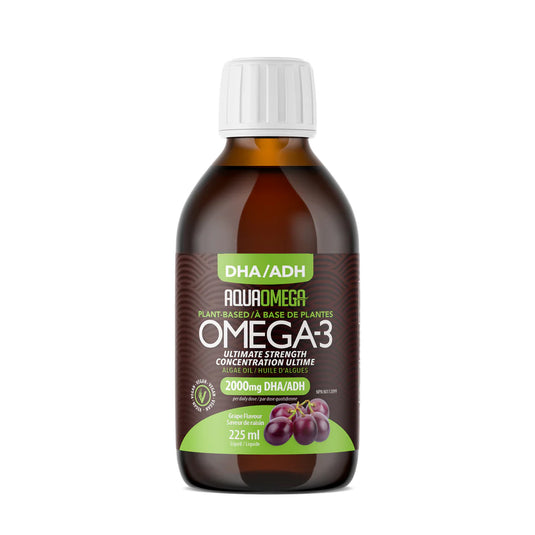 AquaOmega Plant-Based Omega-3 Liquid