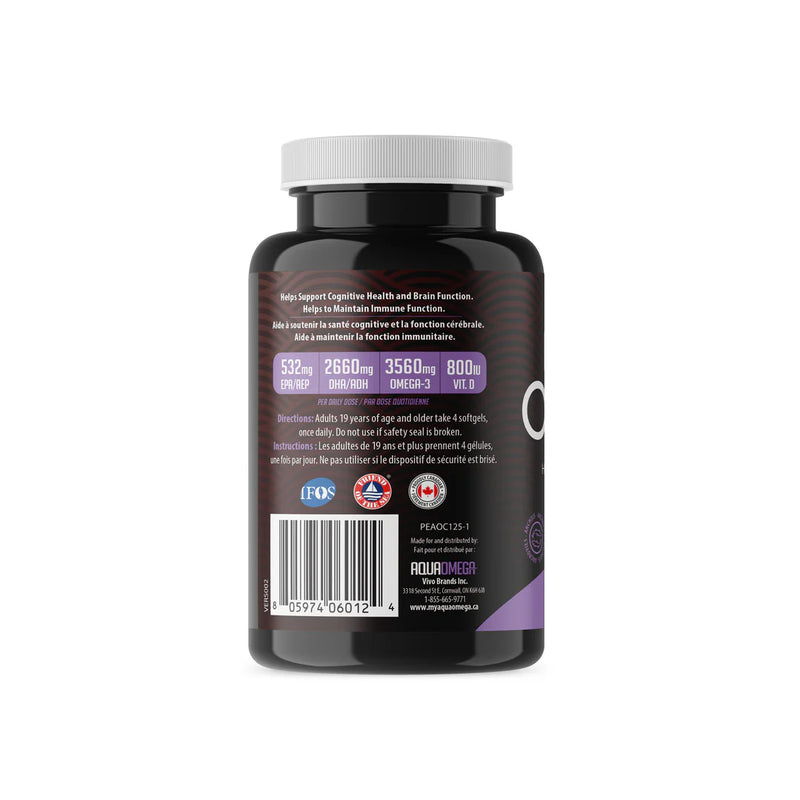 Load image into Gallery viewer, AquaOmega 5x Ultimate Strength High DHA with EPA Omge-3
