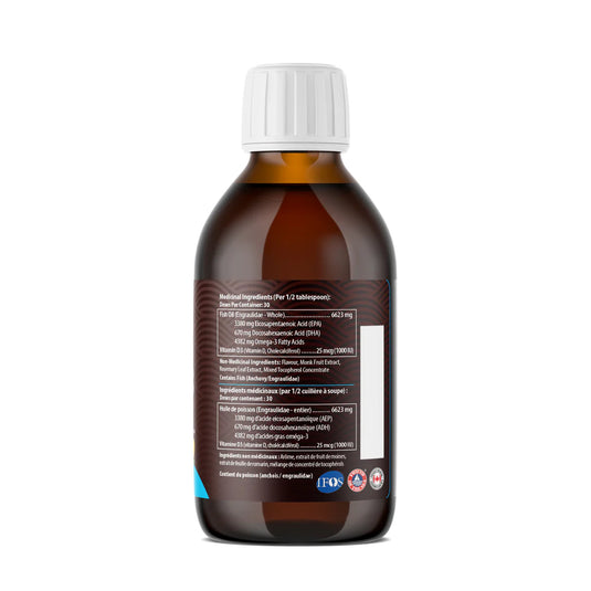 AquaOmega 5x Ultimate Strength High EPA Omega-3 Liquid