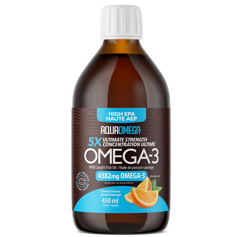 Load image into Gallery viewer, AquaOmega 5x Ultimate Strength High EPA Omega-3 Liquid
