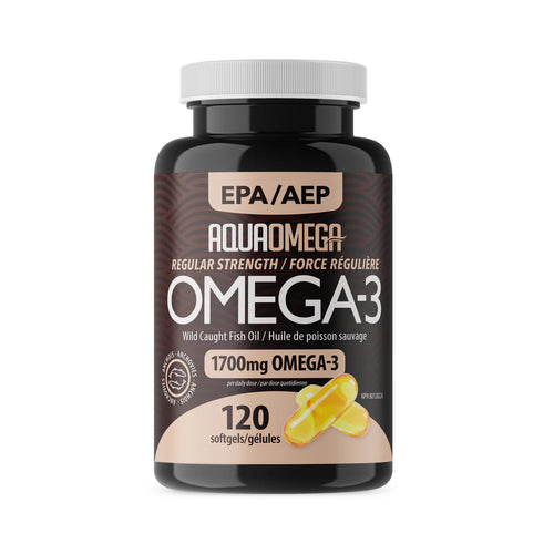 AquaOmega Regular Strength Omega-3 Fish Oil
