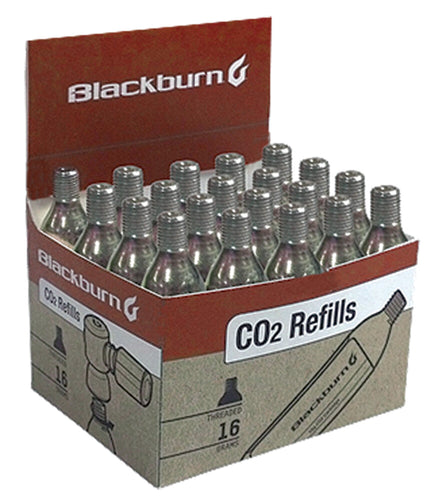 Blackburn Threaded 16g CO2 cartridge box of 20