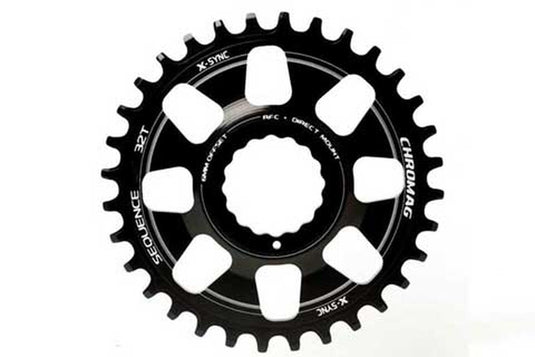 CHROMAG SEQUENCE RFC - 30T, RFC DM -  6MM OFFSET BLACK