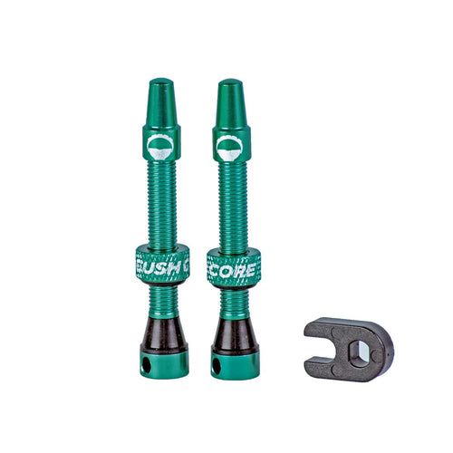 CUSHCORE CUSHCORE VALVE STEMS 44MM TURQOISE (2 PACK)