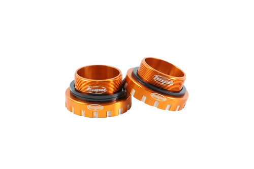 HOPE BOTTOM BRACKET STAINLESS 68/73/83MM ORANGE - 30MM