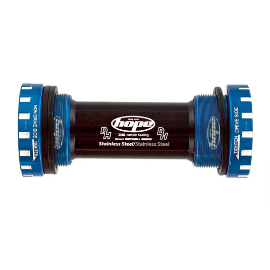 HOPE BOTTOM BRACKET STAINLESS 83MM - BLUE