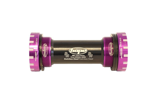 HOPE BOTTOM BRACKET STAINLESS 83MM - PURPLE