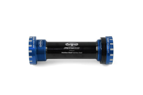 HOPE BOTTOM BRACKET STAINLESS 100MM FATBIKE- BLUE