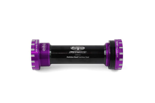 HOPE BOTTOM BRACKET STAINLESS 100MM FATBIKE- PURPLE