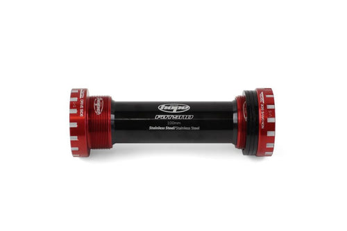 HOPE BOTTOM BRACKET STAINLESS 100MM FATBIKE- RED