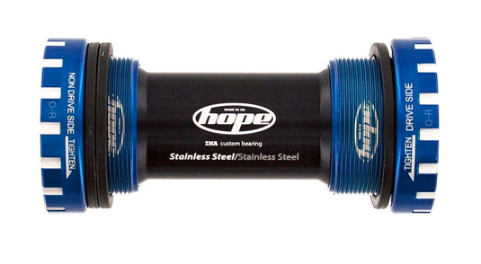 HOPE BOTTOM BRACKET STAINLESS 68/73MM - BLUE