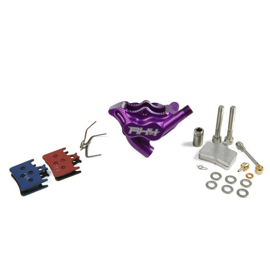 HOPE RX4 CALIPER RFD160 COMPLETE - PURPLE - SRAM