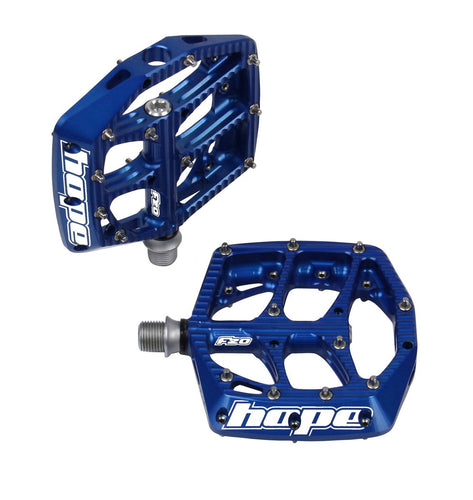 HOPE F20 PEDALS - PAIR - BLUE