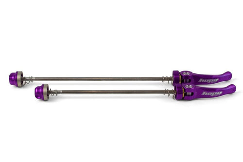 HOPE QUICK RELEASE SKEWER PAIR PURPLE - FATSNO 190MM