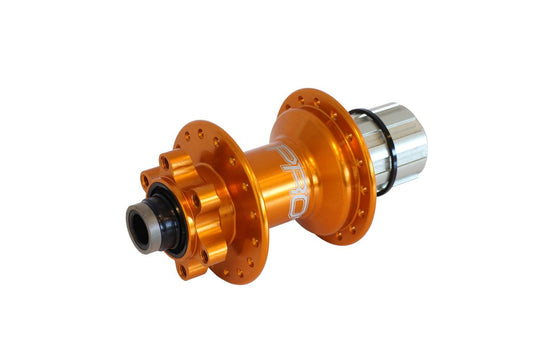 HOPE PRO 4 REAR 28H ORANGE 135MM - 12MM